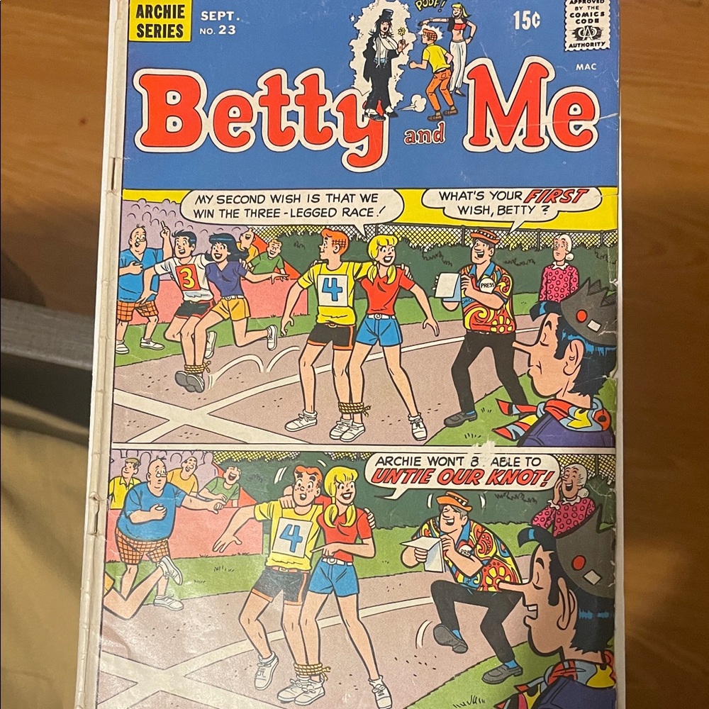 Betty and Me Comic Book